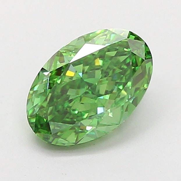 Loose Diamond - OVAL 1.51ct Fancy Vivid Green VVS2 (1 of 1)