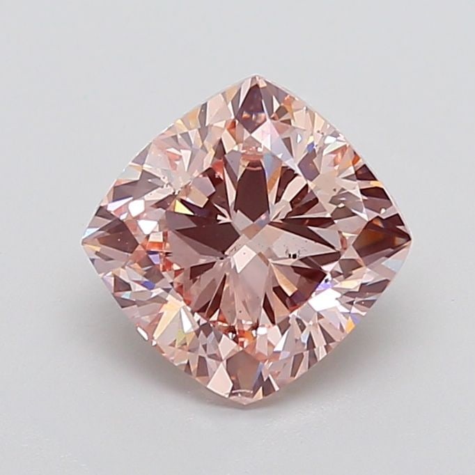 Loose Diamond - CUSHION BRILLIANT 3.85ct Fancy Vivid Pink SI2: Loose Diamond - CUSHION BRILLIANT 3.85ct Fancy Vivid Pink SI2 Source: This is a real non-mined Diamond that has been grown in a lab Shape: CUSHION BRILLIANT Carats: 3.85 Color: Fancy Vivid Pink Certif