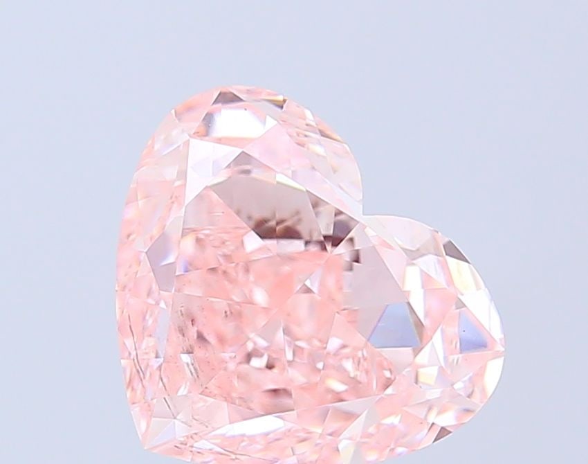 Loose Diamond - HEART 4.05ct Fancy Intense Pink SI1: Loose Diamond - HEART 4.05ct Fancy Intense Pink SI1 Source: This is a real non-mined Diamond that has been grown in a lab Shape: HEART Carats: 4.05 Color: Fancy Intense Pink Certification: IGI Video: