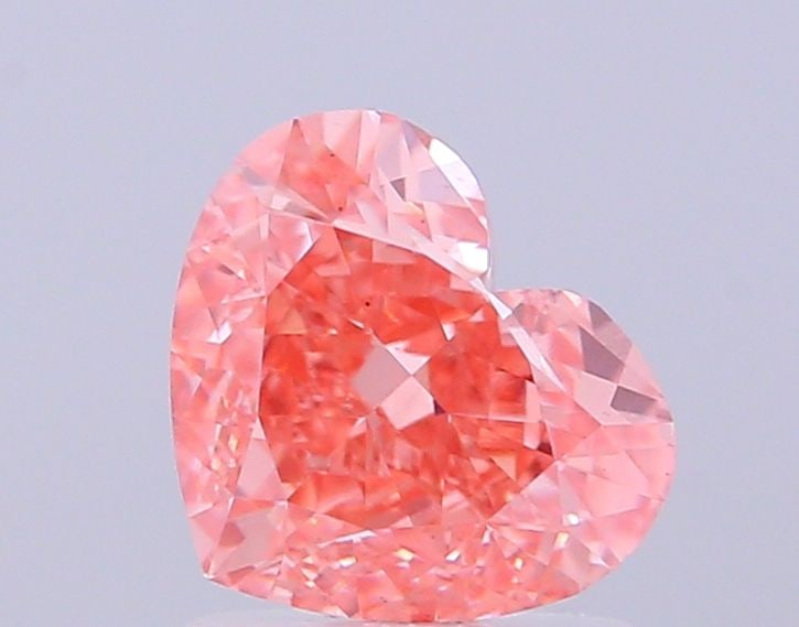 Loose Diamond - HEART 2.06ct Fancy Vivid Pink VS2: Loose Diamond - HEART 2.06ct Fancy Vivid Pink VS2 Source: This is a real non-mined Diamond that has been grown in a lab Shape: HEART Carats: 2.06 Color: Fancy Vivid Pink Certification: IGI Video: