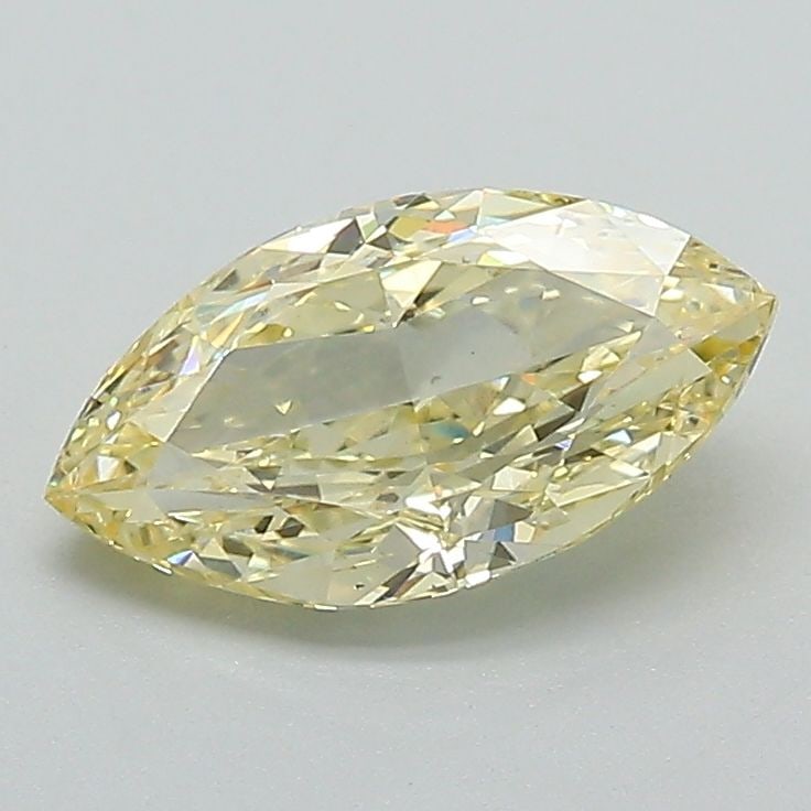 Loose Diamond - MARQUISE 1.17ct Fancy Yellow VS1: Loose Diamond - MARQUISE 1.17ct Fancy Yellow VS1 Source: This is a real non-mined Diamond that has been grown in a lab Shape: MARQUISE Carats: 1.17 Color: Fancy Yellow Certification: IGI Video: