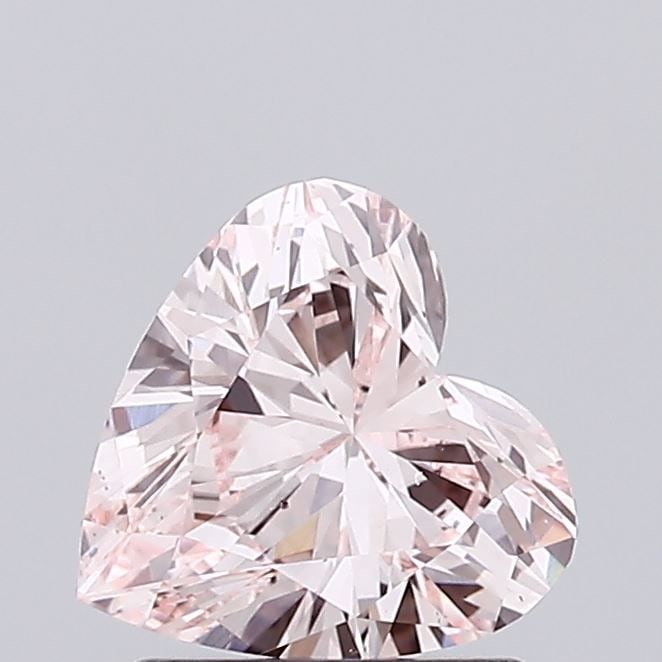 Loose Diamond - HEART 1.11ct Fancy Intense Pink VS2: Loose Diamond - HEART 1.11ct Fancy Intense Pink VS2 Source: This is a real non-mined Diamond that has been grown in a lab Shape: HEART Carats: 1.11 Color: Fancy Intense Pink Certification: IGI Video: