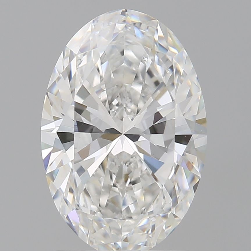 Loose Diamond - OVAL 2.1ct F VVS2: Loose Diamond - OVAL 2.1ct F VVS2 Source: This is a real non-mined Diamond that has been grown in a lab Shape: OVAL Carats: 2.1 Color: F Clarity: VVS2 Certification: IGI Video: