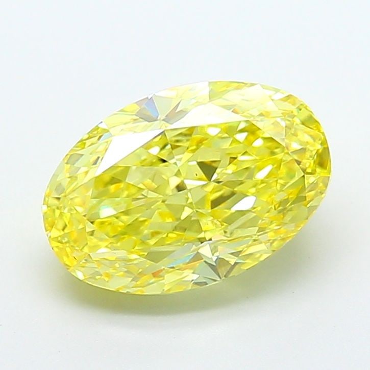 Loose Diamond - OVAL 4.53ct Fancy Intense Yellow VS2: Loose Diamond - OVAL 4.53ct Fancy Intense Yellow VS2 Source: This is a real non-mined Diamond that has been grown in a lab Shape: OVAL Carats: 4.53 Color: Fancy Intense Yellow Certification: IGI Video