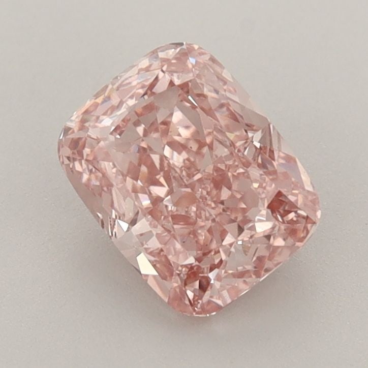 Loose Diamond - CUSHION BRILLIANT 1.31ct Fancy Intense Pink VS2: Loose Diamond - CUSHION BRILLIANT 1.31ct Fancy Intense Pink VS2 Source: This is a real non-mined Diamond that has been grown in a lab Shape: CUSHION BRILLIANT Carats: 1.31 Color: Fancy Intense Pink Ce