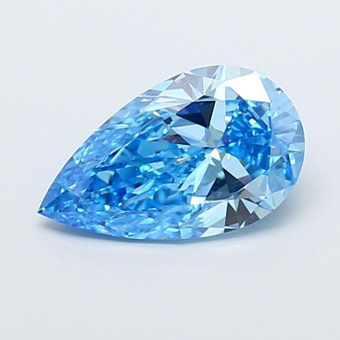 Loose Diamond - PEAR 2.01ct Fancy Vivid Blue VVS2: Loose Diamond - PEAR 2.01ct Fancy Vivid Blue VVS2 Source: This is a real non-mined Diamond that has been grown in a lab Shape: PEAR Carats: 2.01 Color: Fancy Vivid Blue Certification: IGI Video: