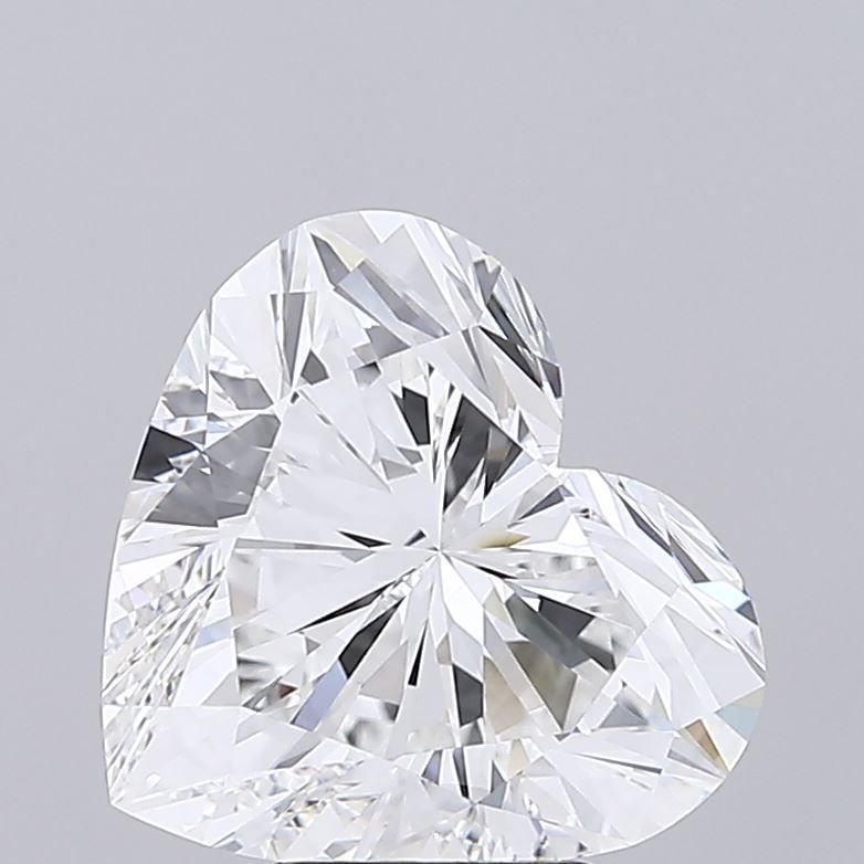 Loose Diamond - HEART 5.58ct E VVS2: Loose Diamond - HEART 5.58ct E VVS2 Source: This is a real non-mined Diamond that has been grown in a lab Shape: HEART Carats: 5.58 Color: E Clarity: VVS2 Certification: IGI Video: