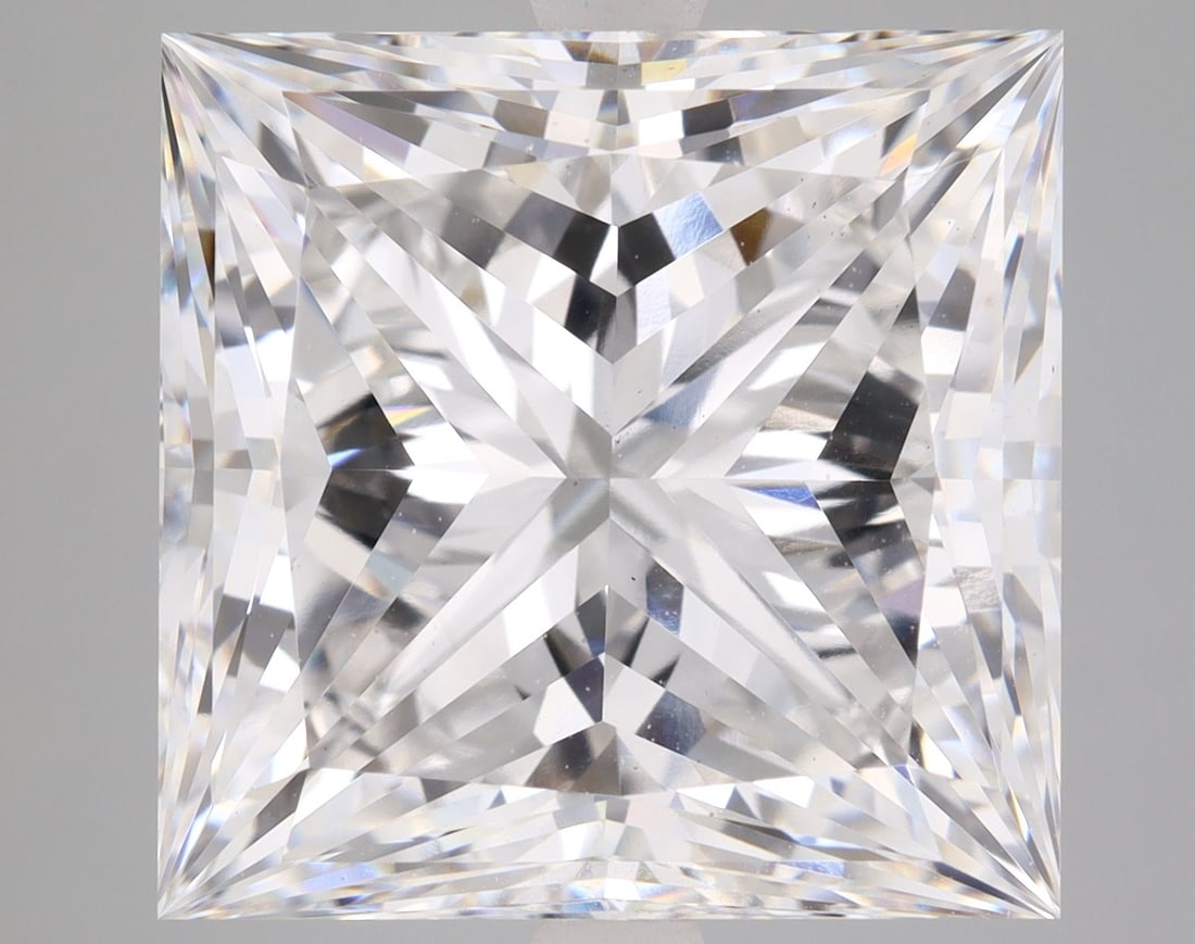 Loose Diamond - PRINCESS 9.58ct E VS1: Loose Diamond - PRINCESS 9.58ct E VS1 Source: This is a real non-mined Diamond that has been grown in a lab Shape: PRINCESS Carats: 9.58 Color: E Clarity: VS1 Certification: IGI Video: