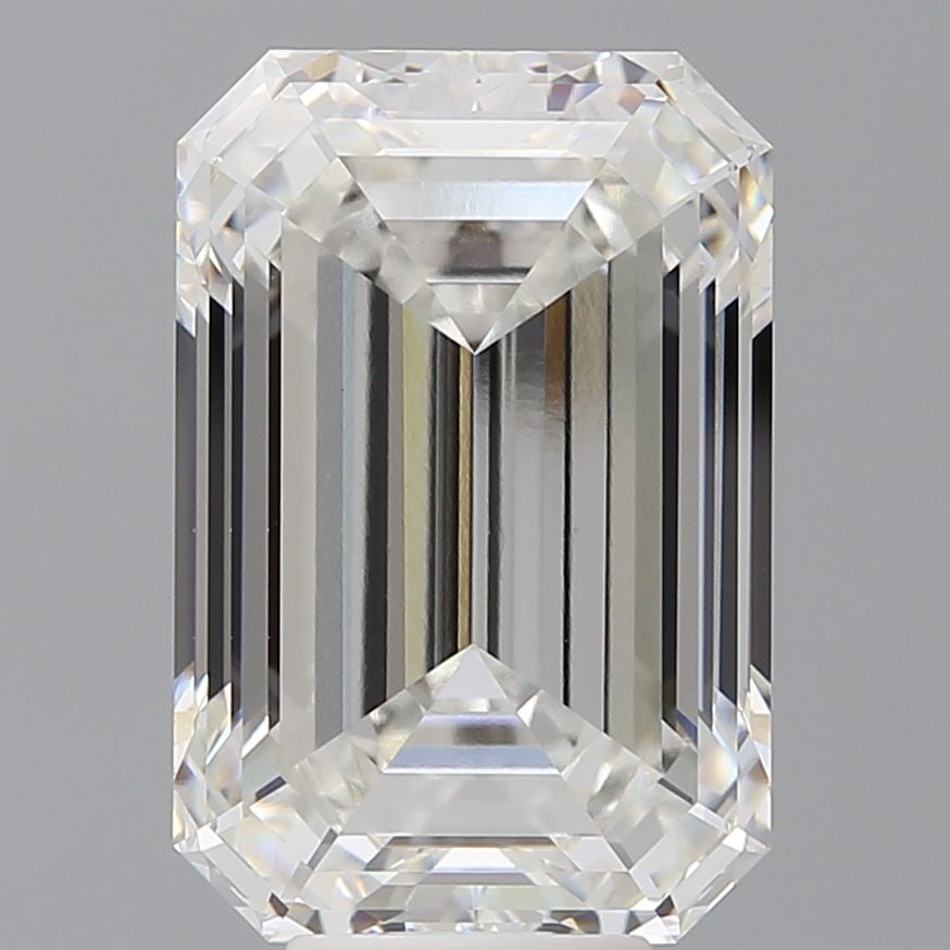Loose Diamond - EMERALD 9.09ct F VVS2: Loose Diamond - EMERALD 9.09ct F VVS2 Source: This is a real non-mined Diamond that has been grown in a lab Shape: EMERALD Carats: 9.09 Color: F Clarity: VVS2 Certification: IGI Video:
