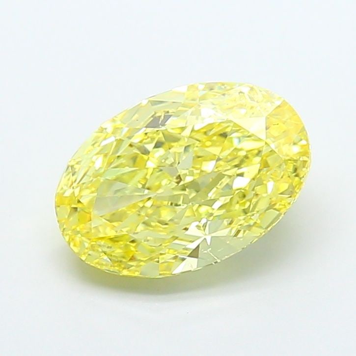 Loose Diamond - OVAL 4.05ct Fancy Vivid Yellow VS2: Loose Diamond - OVAL 4.05ct Fancy Vivid Yellow VS2 Source: This is a real non-mined Diamond that has been grown in a lab Shape: OVAL Carats: 4.05 Color: Fancy Vivid Yellow Certification: IGI Video: