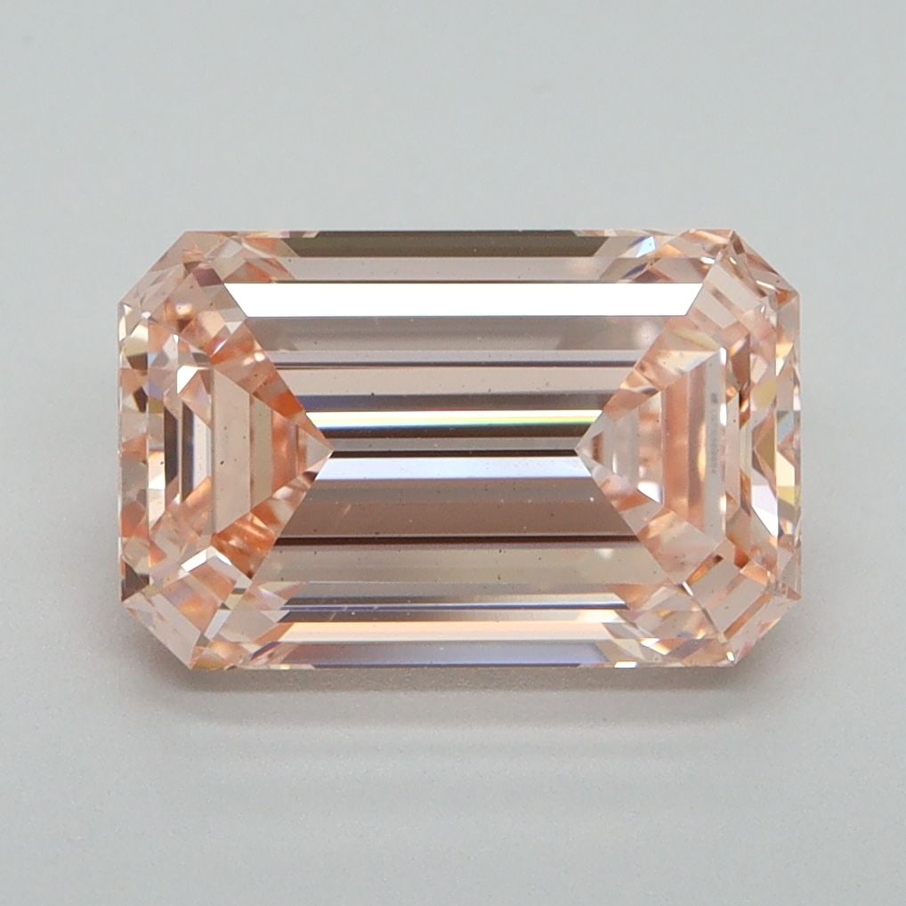 Loose Diamond - EMERALD 3.01ct Fancy Intense Pink VS2: Loose Diamond - EMERALD 3.01ct Fancy Intense Pink VS2 Source: This is a real non-mined Diamond that has been grown in a lab Shape: EMERALD Carats: 3.01 Color: Fancy Intense Pink Certification: IGI