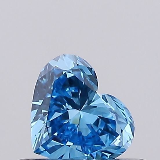 Loose Diamond - HEART 0.28ct Fancy Vivid Blue VS1: Loose Diamond - HEART 0.28ct Fancy Vivid Blue VS1 Source: This is a real non-mined Diamond that has been grown in a lab Shape: HEART Carats: 0.28 Color: Fancy Vivid Blue Certification: NONE Video: