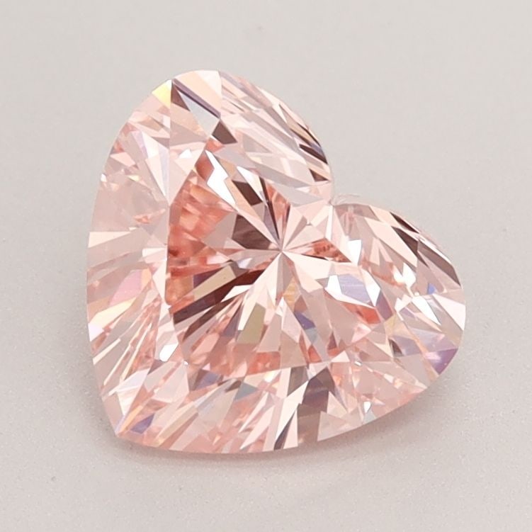 Loose Diamond - HEART 1.84ct Fancy Vivid Pink VS1: Loose Diamond - HEART 1.84ct Fancy Vivid Pink VS1 Source: This is a real non-mined Diamond that has been grown in a lab Shape: HEART Carats: 1.84 Color: Fancy Vivid Pink Certification: IGI Video: