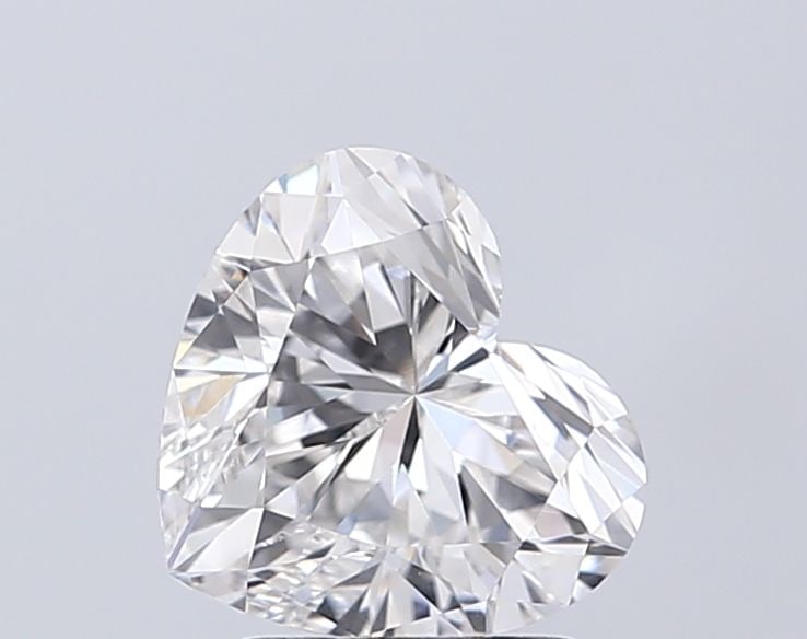 Loose Diamond - HEART 1.05ct F VS2: Loose Diamond - HEART 1.05ct F VS2 Source: This is a real non-mined Diamond that has been grown in a lab Shape: HEART Carats: 1.05 Color: F Clarity: VS2 Certification: NONE Video: