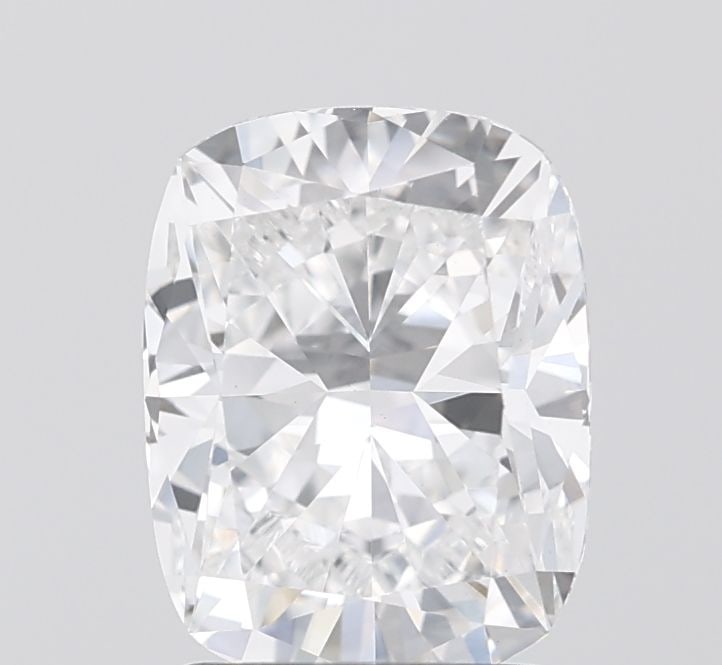 Loose Diamond - CUSHION MODIFIED 2.53ct D VS1: Loose Diamond - CUSHION MODIFIED 2.53ct D VS1 Source: This is a real non-mined Diamond that has been grown in a lab Shape: CUSHION MODIFIED Carats: 2.53 Color: D Clarity: VS1 Certification: IGI Video: