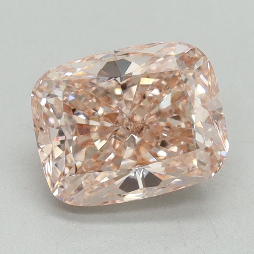 Loose Diamond - CUSHION BRILLIANT 2.07ct Fancy Intense Pink VS2: Loose Diamond - CUSHION BRILLIANT 2.07ct Fancy Intense Pink VS2 Source: This is a real non-mined Diamond that has been grown in a lab Shape: CUSHION BRILLIANT Carats: 2.07 Color: Fancy Intense Pink Ce