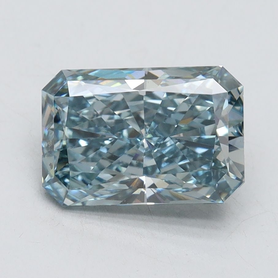 Loose Diamond - RADIANT 1.96ct Fancy Vivid Blue VS1 (1 of 1)