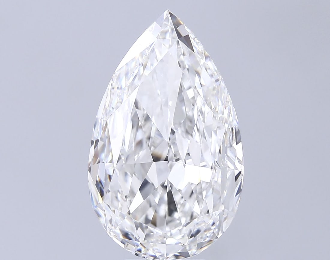 Loose Diamond - PEAR 10.02ct F VS1: Loose Diamond - PEAR 10.02ct F VS1 Source: This is a real non-mined Diamond that has been grown in a lab Shape: PEAR Carats: 10.02 Color: F Clarity: VS1 Certification: IGI Video: Video Link The