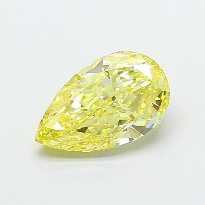 Loose Diamond - PEAR 2.02ct Fancy Intense Yellow VS2: Loose Diamond - PEAR 2.02ct Fancy Intense Yellow VS2 Source: This is a real non-mined Diamond that has been grown in a lab Shape: PEAR Carats: 2.02 Color: Fancy Intense Yellow Certification: IGI