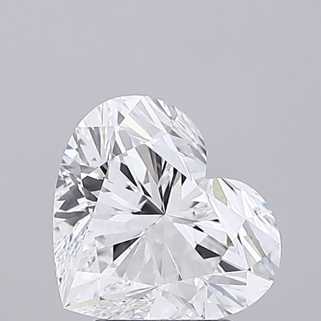 Loose Diamond - HEART 3.43ct D VS1: Loose Diamond - HEART 3.43ct D VS1 Source: This is a real non-mined Diamond that has been grown in a lab Shape: HEART Carats: 3.43 Color: D Clarity: VS1 Certification: IGI Video: