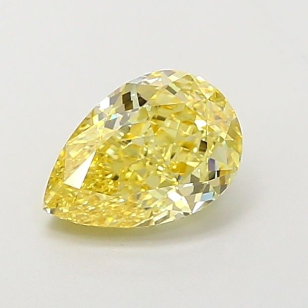 Loose Diamond - PEAR 1.54ct Fancy Yellow VVS2: Loose Diamond - PEAR 1.54ct Fancy Yellow VVS2 Source: This is a real non-mined Diamond that has been grown in a lab Shape: PEAR Carats: 1.54 Color: Fancy Yellow Certification: IGI Video:
