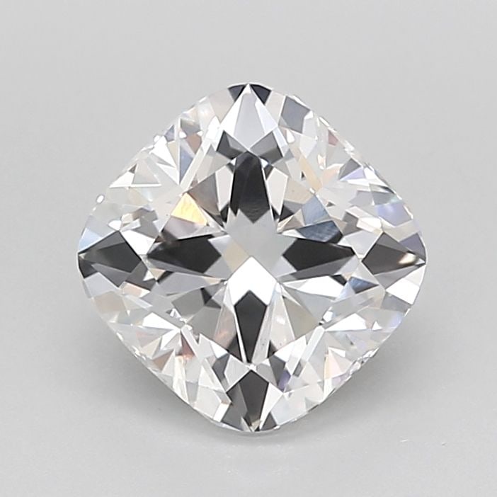 Loose Diamond - CUSHION MODIFIED 2.04ct D VVS2: Loose Diamond - CUSHION MODIFIED 2.04ct D VVS2 Source: This is a real non-mined Diamond that has been grown in a lab Shape: CUSHION MODIFIED Carats: 2.04 Color: D Clarity: VVS2 Certification: IGI Vide