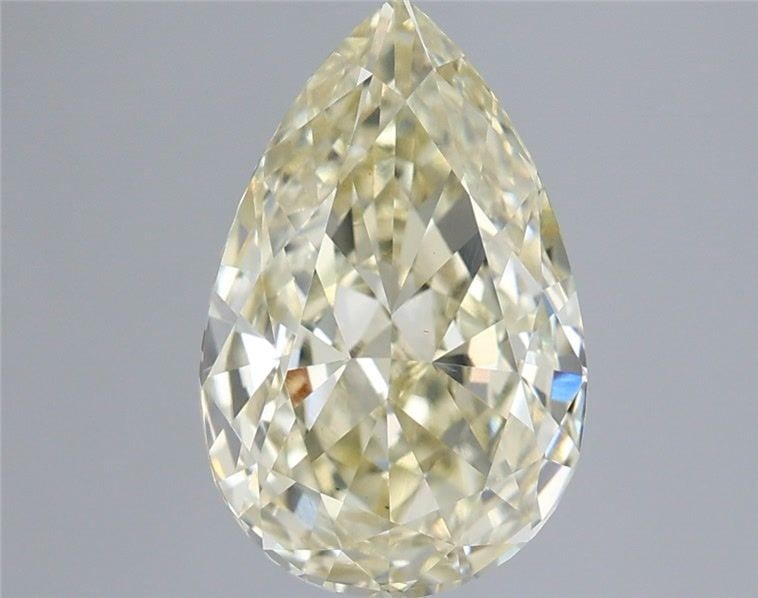 Loose Diamond - PEAR 3.09ct Fancy Light Yellow VS1: Loose Diamond - PEAR 3.09ct Fancy Light Yellow VS1 Source: This is a real non-mined Diamond that has been grown in a lab Shape: PEAR Carats: 3.09 Color: Fancy Light Yellow Certification: IGI Video: