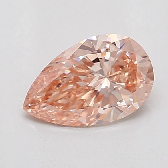 Loose Diamond - PEAR 0.51ct Fancy Light Brown VS1: Loose Diamond - PEAR 0.51ct Fancy Light Brown VS1 Source: This is a real non-mined Diamond that has been grown in a lab Shape: PEAR Carats: 0.51 Color: Fancy Light Brown Certification: IGI Video: