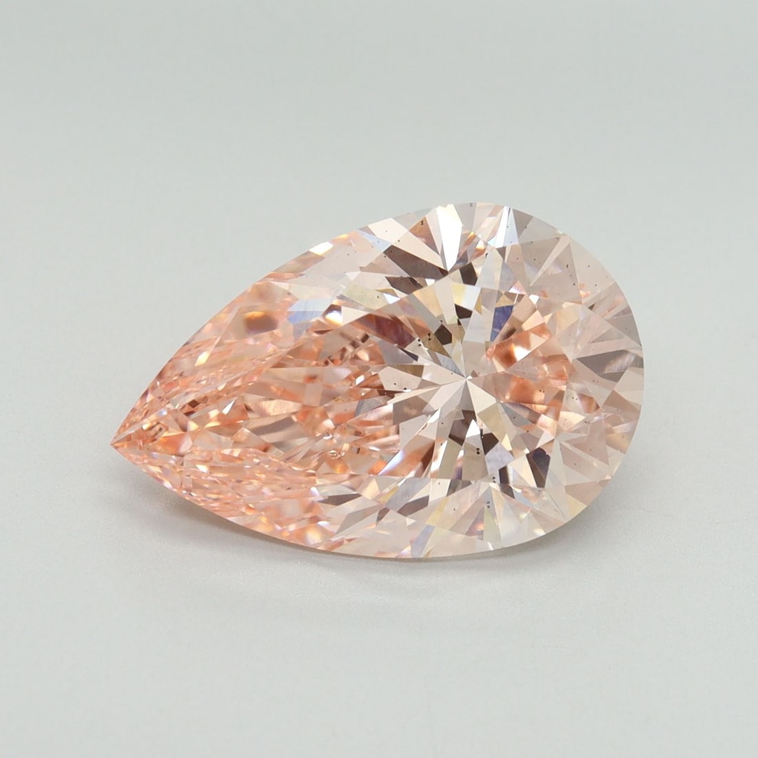 Loose Diamond - PEAR 5.52ct Fancy Intense Pink SI1: Loose Diamond - PEAR 5.52ct Fancy Intense Pink SI1 Source: This is a real non-mined Diamond that has been grown in a lab Shape: PEAR Carats: 5.52 Color: Fancy Intense Pink Certification: IGI Video: