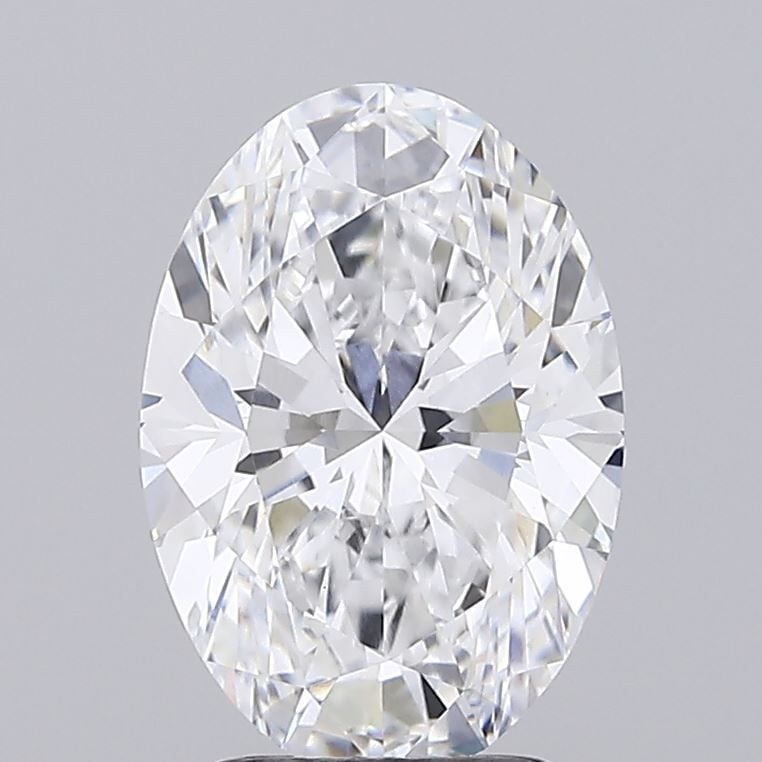 Loose Diamond - OVAL 2.51ct D VVS2: Loose Diamond - OVAL 2.51ct D VVS2 Source: This is a real non-mined Diamond that has been grown in a lab Shape: OVAL Carats: 2.51 Color: D Clarity: VVS2 Certification: IGI Video: