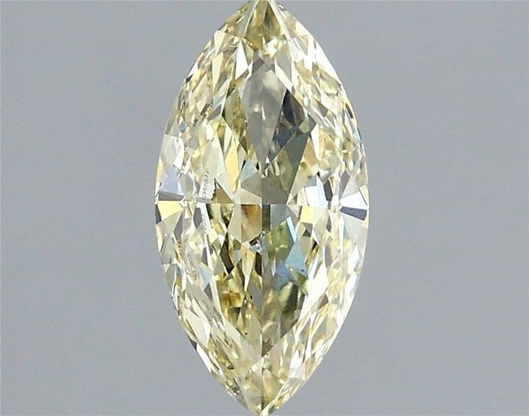 Loose Diamond - MARQUISE 1.08ct Fancy Light Yellow VS2: Loose Diamond - MARQUISE 1.08ct Fancy Light Yellow VS2 Source: This is a real non-mined Diamond that has been grown in a lab Shape: MARQUISE Carats: 1.08 Color: Fancy Light Yellow Certification: IGI V