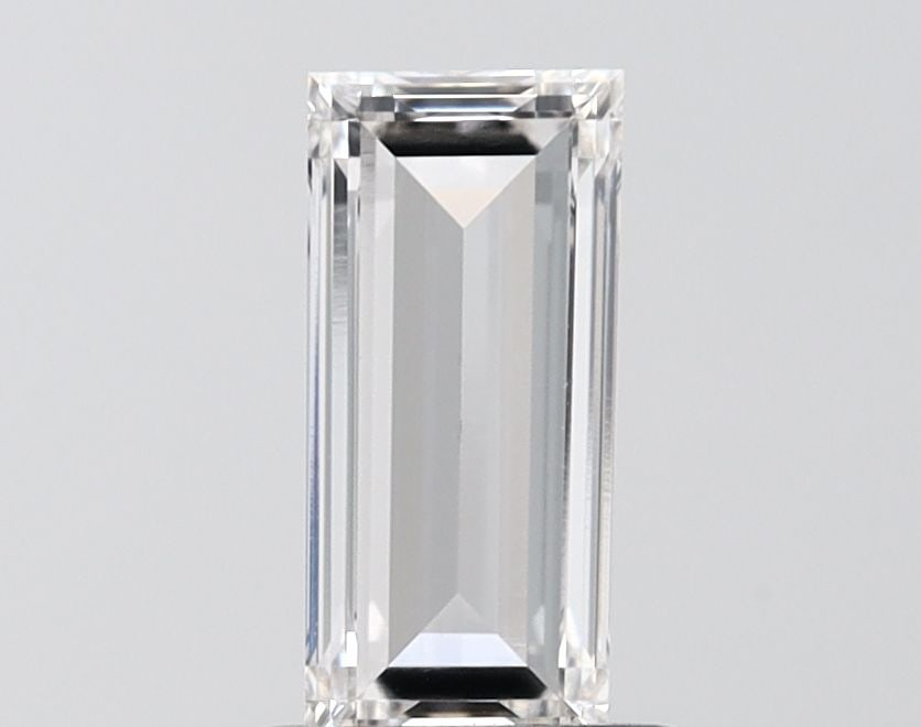 Loose Diamond - BAGUETTE 1.03ct F VVS1: Loose Diamond - BAGUETTE 1.03ct F VVS1 Source: This is a real non-mined Diamond that has been grown in a lab Shape: BAGUETTE Carats: 1.03 Color: F Clarity: VVS1 Certification: IGI Video: