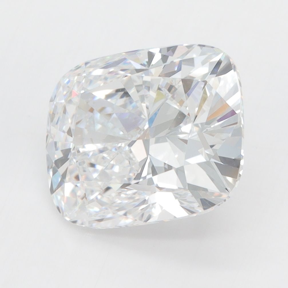 Loose Diamond - CUSHION MODIFIED 4.01ct D VVS2: Loose Diamond - CUSHION MODIFIED 4.01ct D VVS2 Source: This is a real non-mined Diamond that has been grown in a lab Shape: CUSHION MODIFIED Carats: 4.01 Color: D Clarity: VVS2 Certification: IGI Vide