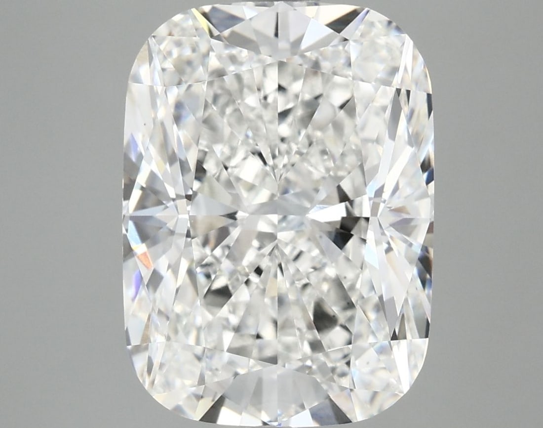 Loose Diamond - CUSHION MODIFIED 6.53ct F VVS2: Loose Diamond - CUSHION MODIFIED 6.53ct F VVS2 Source: This is a real non-mined Diamond that has been grown in a lab Shape: CUSHION MODIFIED Carats: 6.53 Color: F Clarity: VVS2 Certification: IGI Vide