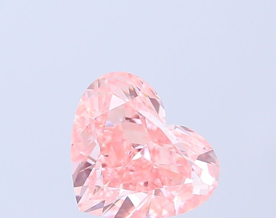 Loose Diamond - HEART 3.0ct Fancy Vivid Pink VS1: Loose Diamond - HEART 3.0ct Fancy Vivid Pink VS1 Source: This is a real non-mined Diamond that has been grown in a lab Shape: HEART Carats: 3.0 Color: Fancy Vivid Pink Certification: IGI Video: