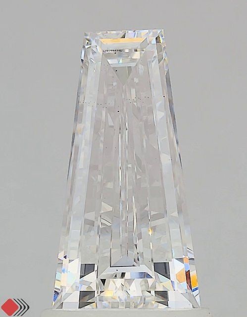 Loose Diamond - TAPERED BAGUETTE 1.24ct E VS2: Loose Diamond - TAPERED BAGUETTE 1.24ct E VS2 Source: This is a real non-mined Diamond that has been grown in a lab Shape: TAPERED BAGUETTE Carats: 1.24 Color: E Clarity: VS2 Certification: IGI Video: