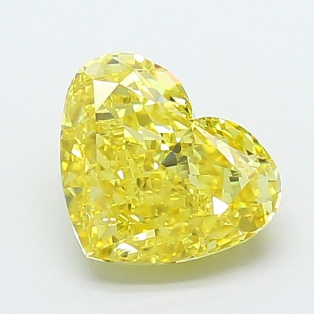 Loose Diamond - HEART 2.6ct Fancy Intense Yellow VVS2: Loose Diamond - HEART 2.6ct Fancy Intense Yellow VVS2 Source: This is a real non-mined Diamond that has been grown in a lab Shape: HEART Carats: 2.6 Color: Fancy Intense Yellow Certification: IGI