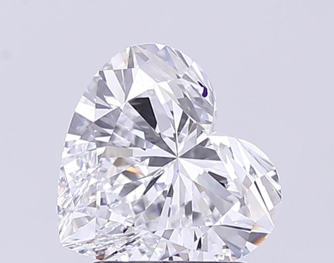Loose Diamond - HEART 2.11ct D VVS1: Loose Diamond - HEART 2.11ct D VVS1 Source: This is a real non-mined Diamond that has been grown in a lab Shape: HEART Carats: 2.11 Color: D Clarity: VVS1 Certification: IGI Video: