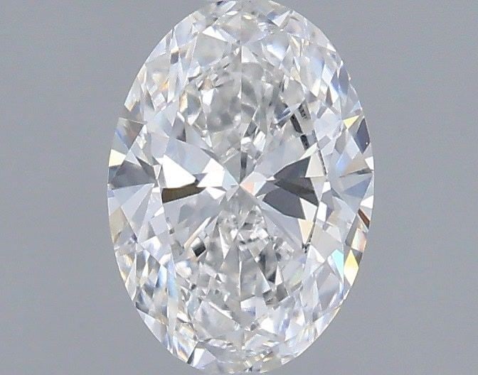 Loose Diamond - OVAL 0.53ct E VVS2: Loose Diamond - OVAL 0.53ct E VVS2 Source: This is a real non-mined Diamond that has been grown in a lab Shape: OVAL Carats: 0.53 Color: E Clarity: VVS2 Certification: IGI Video: