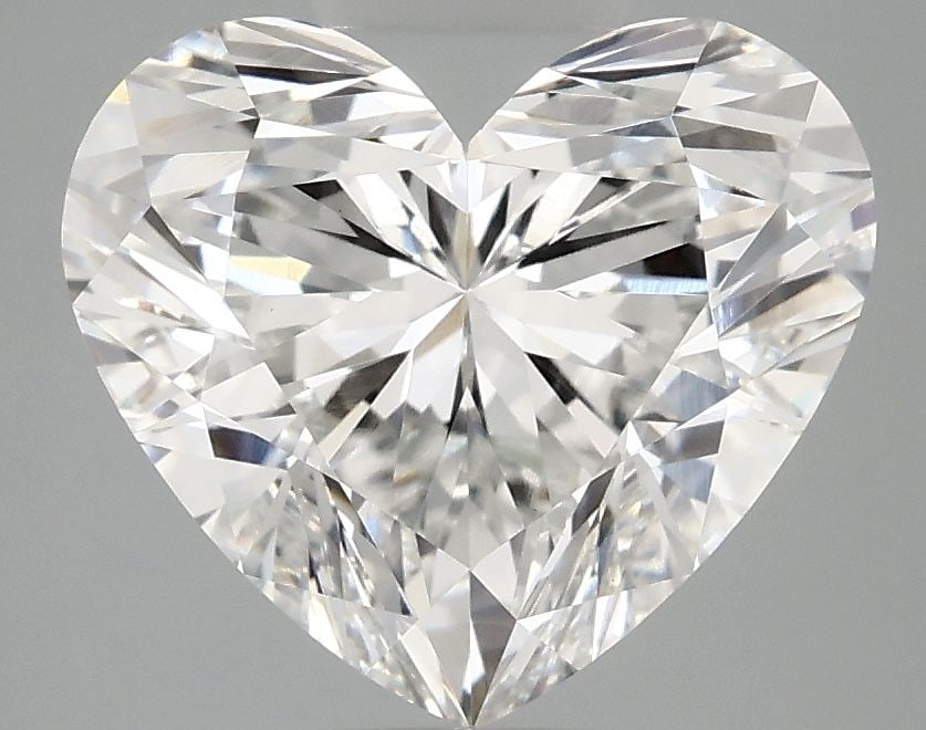 Loose Diamond - HEART 4.04ct F VVS2: Loose Diamond - HEART 4.04ct F VVS2 Source: This is a real non-mined Diamond that has been grown in a lab Shape: HEART Carats: 4.04 Color: F Clarity: VVS2 Certification: IGI Video: