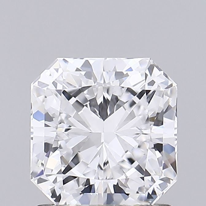 Loose Diamond - SQUARE RADIANT 1.04ct E VVS2: Loose Diamond - SQUARE RADIANT 1.04ct E VVS2 Source: This is a real non-mined Diamond that has been grown in a lab Shape: SQUARE RADIANT Carats: 1.04 Color: E Clarity: VVS2 Certification: IGI Video: