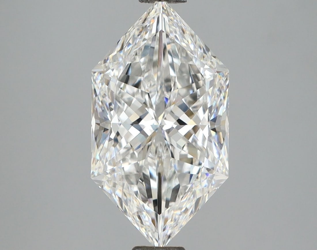 Loose Diamond - HEXAGONAL 2.31ct F VVS2: Loose Diamond - HEXAGONAL 2.31ct F VVS2 Source: This is a real non-mined Diamond that has been grown in a lab Shape: HEXAGONAL Carats: 2.31 Color: F Clarity: VVS2 Certification: IGI Video: Video Link