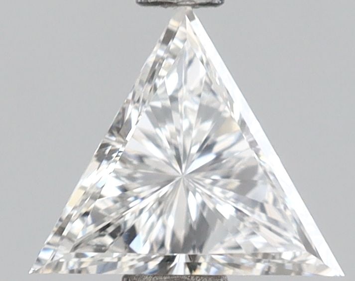Loose Diamond - TRIANGULAR 0.73ct E VVS2: Loose Diamond - TRIANGULAR 0.73ct E VVS2 Source: This is a real non-mined Diamond that has been grown in a lab Shape: TRIANGULAR Carats: 0.73 Color: E Clarity: VVS2 Certification: IGI Video: