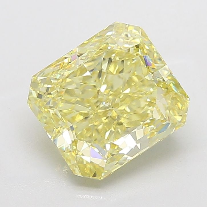 Loose Diamond - RADIANT 5.52ct Fancy Intense Yellow VS1: Loose Diamond - RADIANT 5.52ct Fancy Intense Yellow VS1 Source: This is a real non-mined Diamond that has been grown in a lab Shape: RADIANT Carats: 5.52 Color: Fancy Intense Yellow Certification: IGI