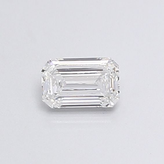 Loose Diamond - EMERALD 0.48ct E VS1: Loose Diamond - EMERALD 0.48ct E VS1 Source: This is a real non-mined Diamond that has been grown in a lab Shape: EMERALD Carats: 0.48 Color: E Clarity: VS1 Certification: IGI Video: