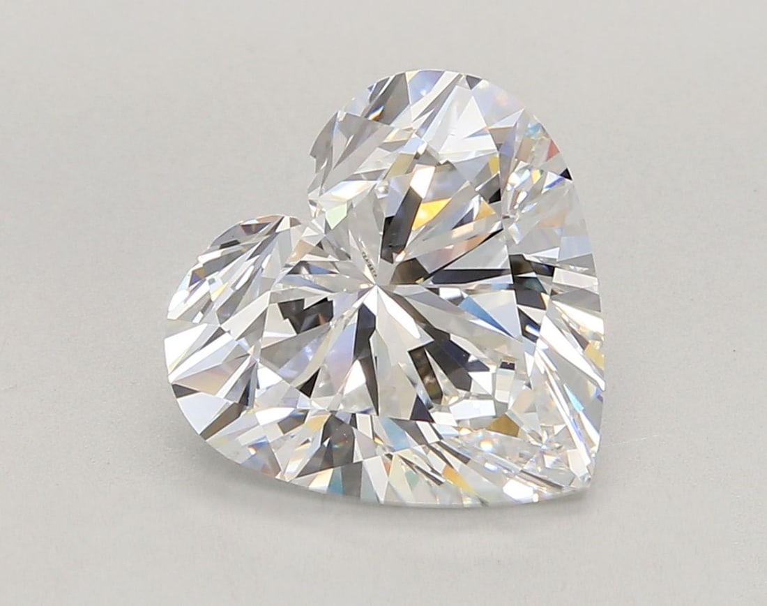 Loose Diamond - HEART 5.07ct D VS1: Loose Diamond - HEART 5.07ct D VS1 Source: This is a real non-mined Diamond that has been grown in a lab Shape: HEART Carats: 5.07 Color: D Clarity: VS1 Certification: IGI Video: