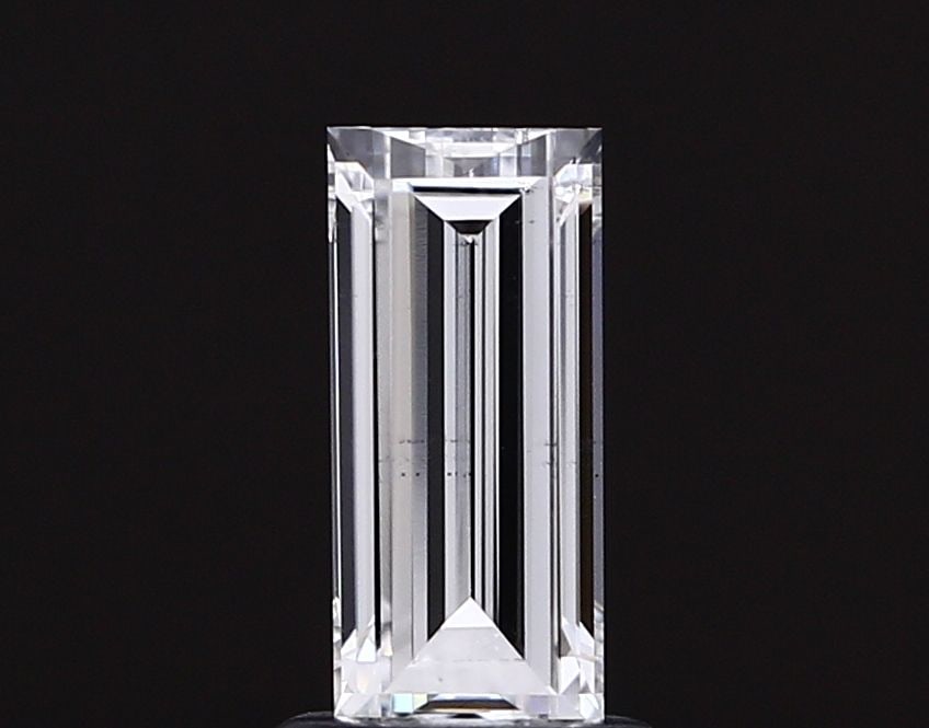 Loose Diamond - BAGUETTE 1.0ct E VS2: Loose Diamond - BAGUETTE 1.0ct E VS2 Source: This is a real non-mined Diamond that has been grown in a lab Shape: BAGUETTE Carats: 1.0 Color: E Clarity: VS2 Certification: IGI Video: