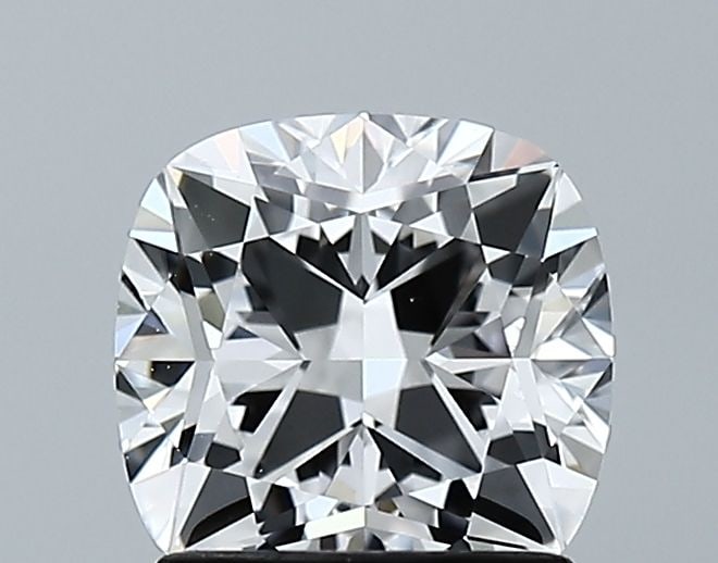Loose Diamond - CUSHION BRILLIANT 1.44ct D VVS1: Loose Diamond - CUSHION BRILLIANT 1.44ct D VVS1 Source: This is a real non-mined Diamond that has been grown in a lab Shape: CUSHION BRILLIANT Carats: 1.44 Color: D Clarity: VVS1 Certification: GIA Vi