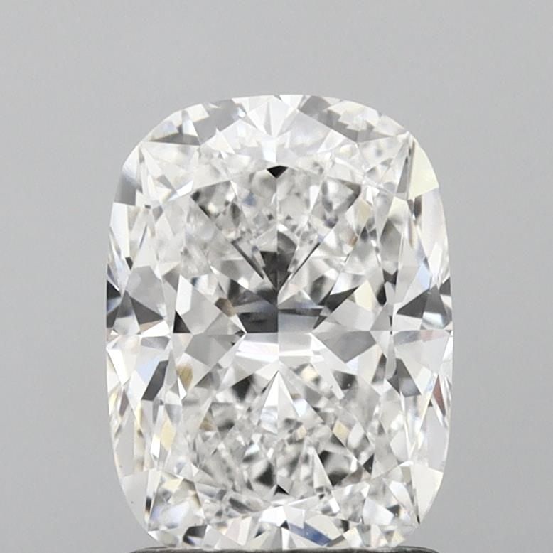 Loose Diamond - CUSHION BRILLIANT 1.58ct D VVS2: Loose Diamond - CUSHION BRILLIANT 1.58ct D VVS2 Source: This is a real non-mined Diamond that has been grown in a lab Shape: CUSHION BRILLIANT Carats: 1.58 Color: D Clarity: VVS2 Certification: IGI Th