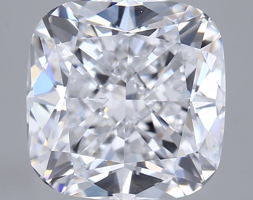 Loose Diamond - CUSHION MODIFIED 3.01ct D VVS2: Loose Diamond - CUSHION MODIFIED 3.01ct D VVS2 Source: This is a real non-mined Diamond that has been grown in a lab Shape: CUSHION MODIFIED Carats: 3.01 Color: D Clarity: VVS2 Certification: IGI